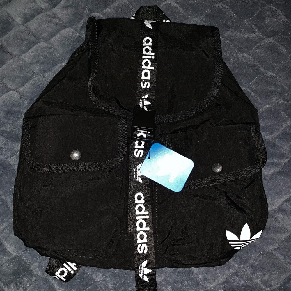 Adidas : Black Mini Backpack NWT